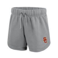 USC Trojans Youth Girls Nike Gray SC Interlock Essential Short
